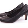 Tamaris Tamaris Pumps Leder Touchit Fusbett Schwarz S12 1-1-22454-29 003 Black Leath Pumps