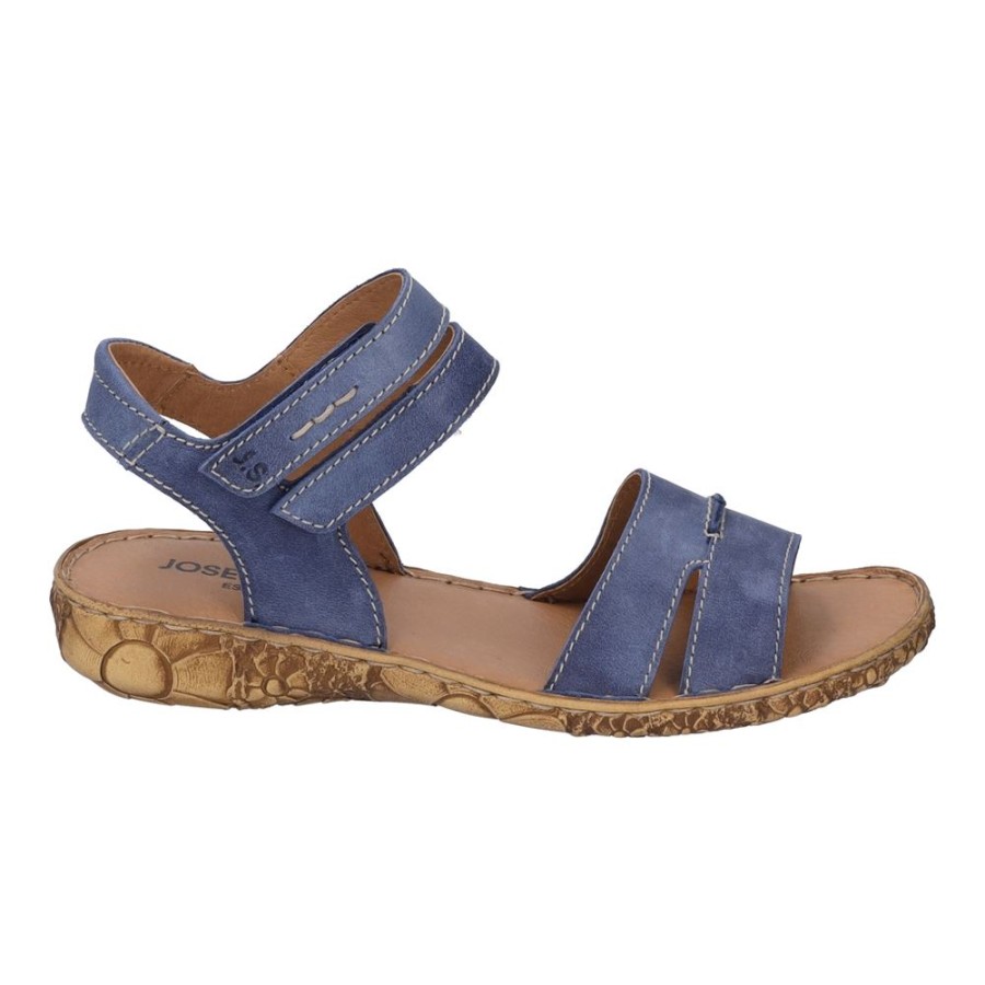 Josef Josef Seibel Damen Sandale Rosalie 47 Leder Blau S12 79547 530 Ocean Sandalen