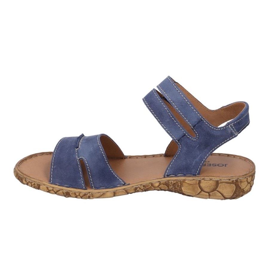 Josef Josef Seibel Damen Sandale Rosalie 47 Leder Blau S12 79547 530 Ocean Sandalen