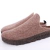 ASPORTUGUESAS Asportuguesas Herren Pantolette Wolle Kork Vegan Nachhaltig Beige S22 P018061006 Taupe Hausschuhe