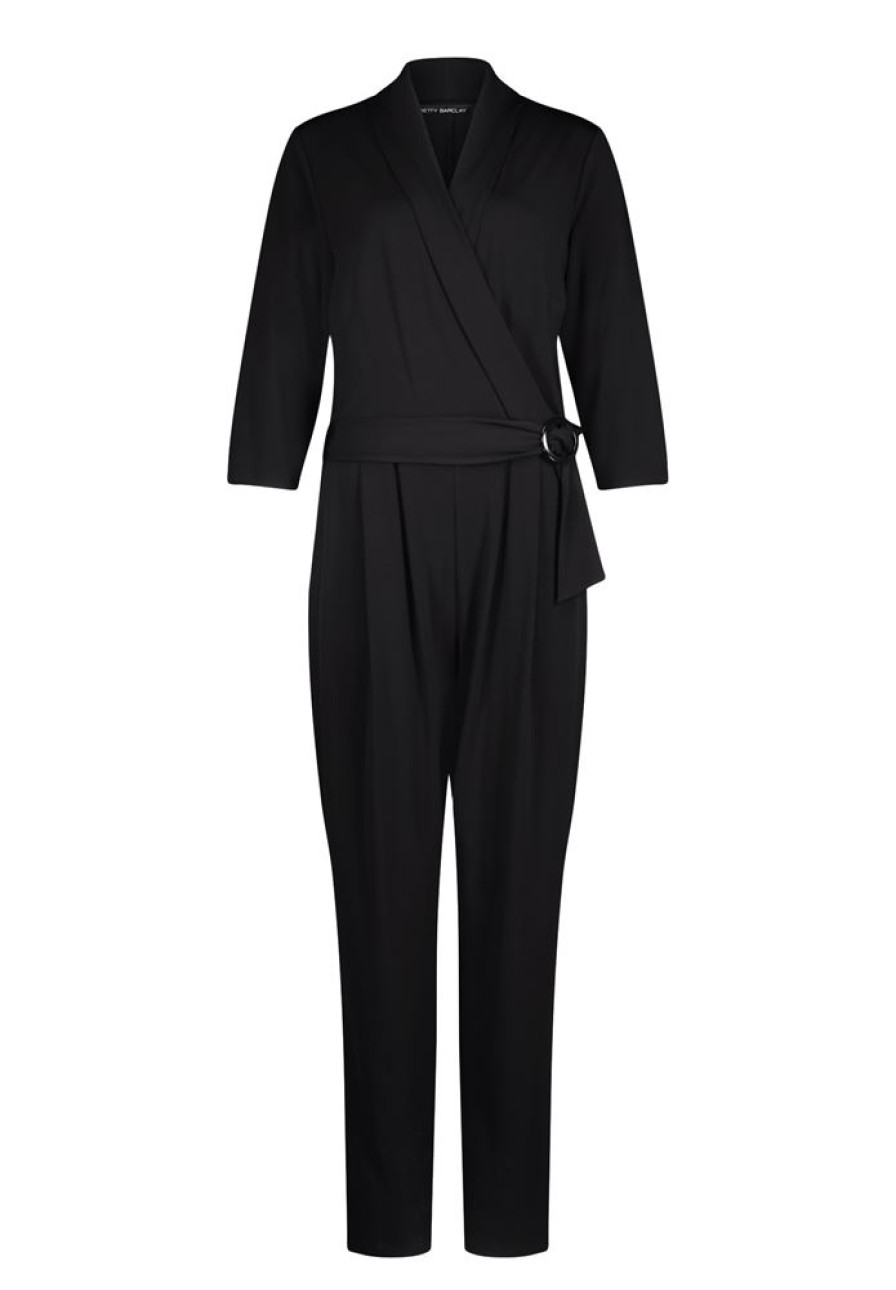 Betty Betty Barclay Overall 3/4 Arm Schwarz S23 67931217 9045 Black Overall