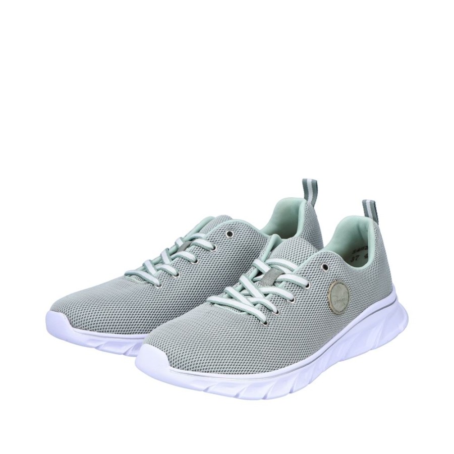 Rieker Rieker Antistress Damen Sneaker Grau S12 54021-52 Mint/Pistazie Sneaker