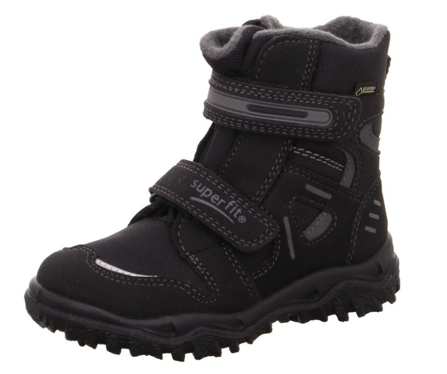 superfit Superfit Husky Winterstiefel Warm Goretex Wasserdicht 0-809080-0600 Schwarz/Grau Stiefel