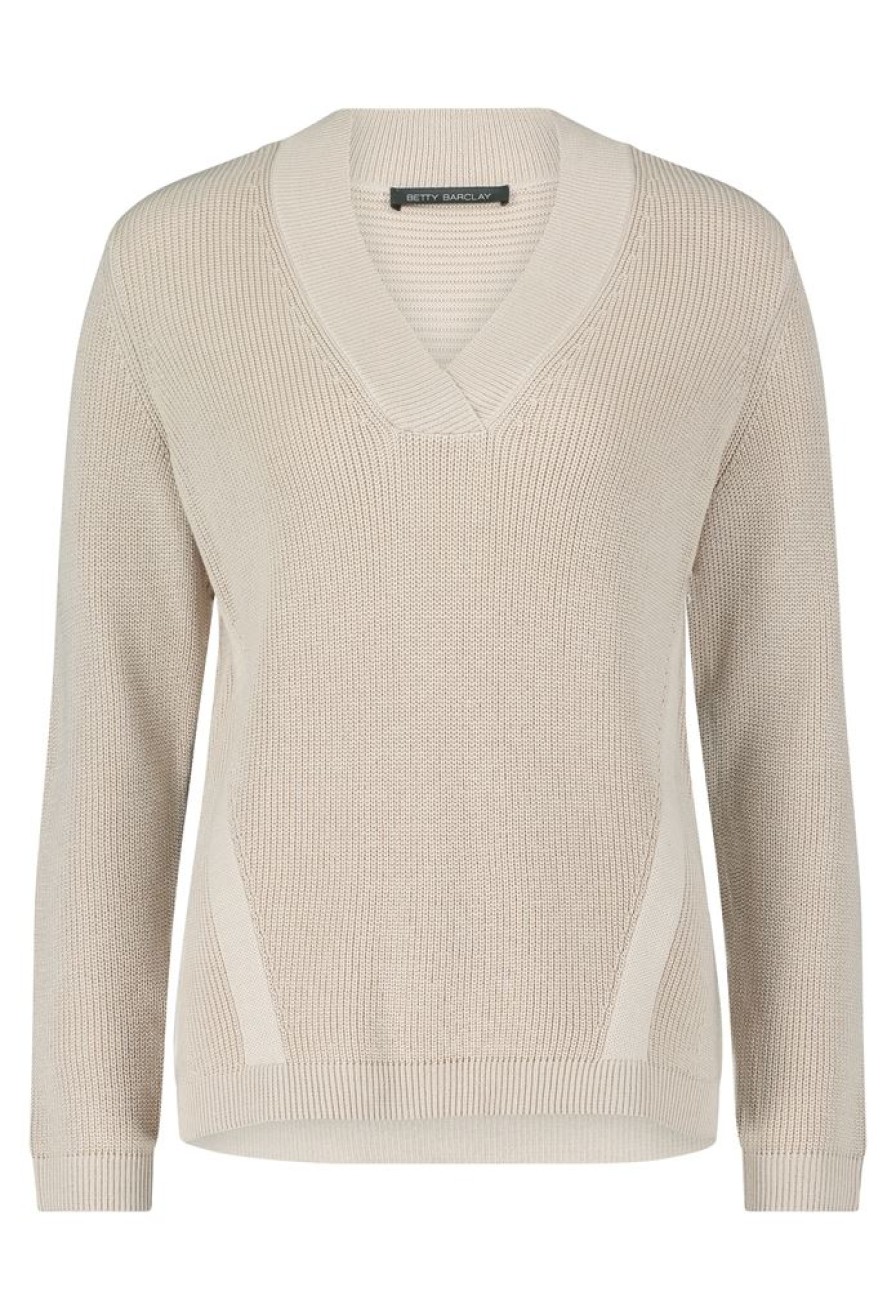 Betty Betty Barclay Strickpullover V - Ausschnitt S23 59992229 Pullover