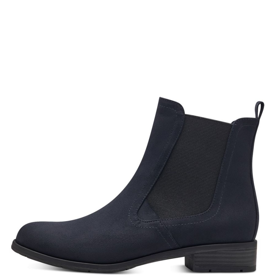 Marco Marco Tozzi Stiefelette Blau S23 2-25321-41 840 Dk.Navy Stiefel