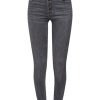 Esprit Esprit Jeans Mit Stretchkomfort Knopfleiste Grau S23 092Ee1B323 E922 Grey Mediu Jeans