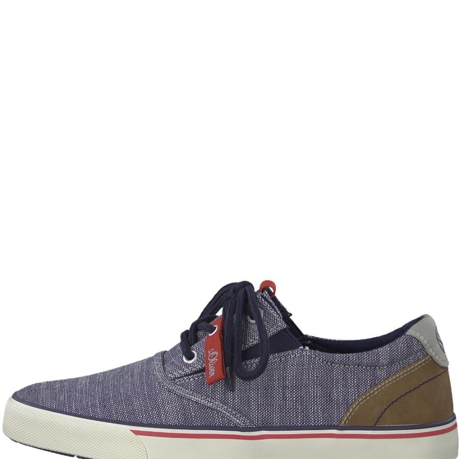 s.Oliver S.Oliver Sneaker 5-5-13604-22 802 Denim Sneaker