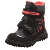 superfit Superfit Husky Boots Mit Klettverschluss, Gore-Tex Membrane, Wechselbare Einlegesohle, S23 1-809080-0020 Schwarz/Rot Stiefel