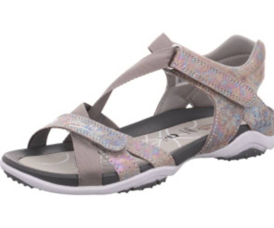 superfit Superfit Nancy Smoke Kindersandale Leder 2-00161-43 43 Smoke Sandalen