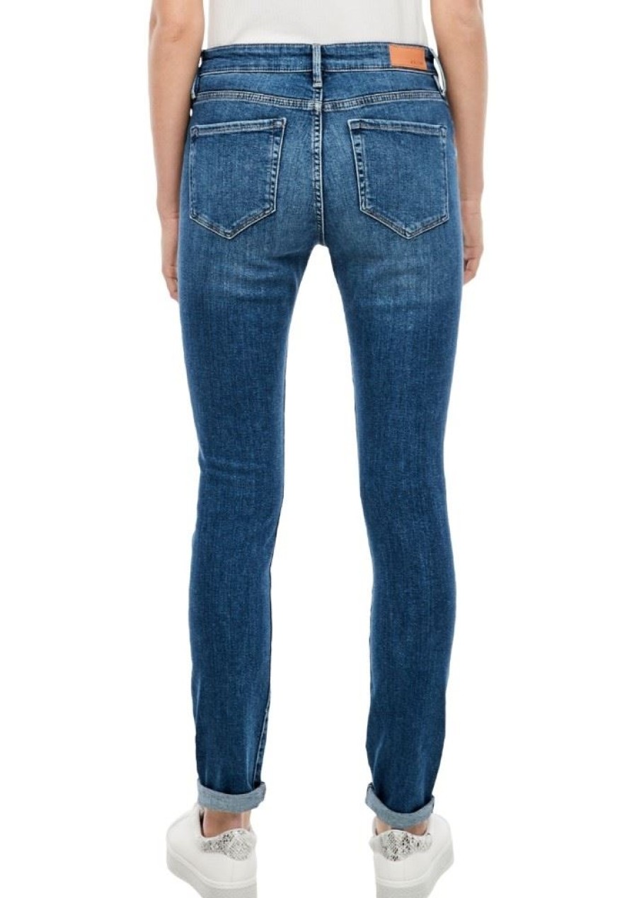 s.Oliver S.Oliver Jeans Skinny Fit Blau Noos 04899716061 1277551 56Z4 Mid.Dark B Jeans