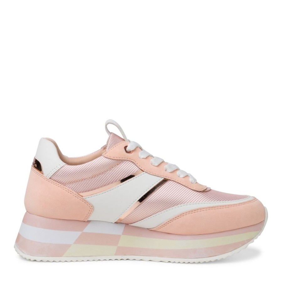 Tamaris Tamaris Sneaker Plateau-Sohle Rosa S12 1-1-23751-28 652 Peach Comb Sneaker