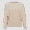 Opus Opus Boxy Shirt Sedermi Beige S23 1023819454228 20019 Soft Oat T-Shirt