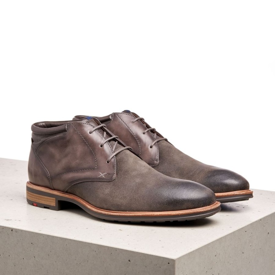 LLOYD Lloyd Marcus Stiefelette Leder Grau S21 21-660-11 Taupe/Grey Chelsea