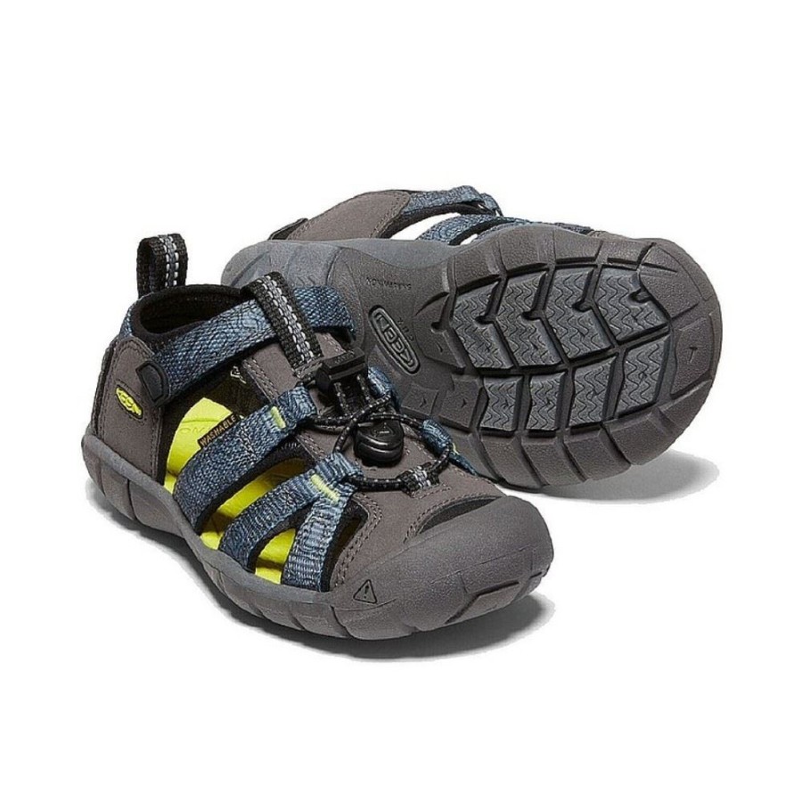 KEEN Keen Seacamp Ii Cnx Sandale Grau S22 1026321 Magnet/Evening Sandalen