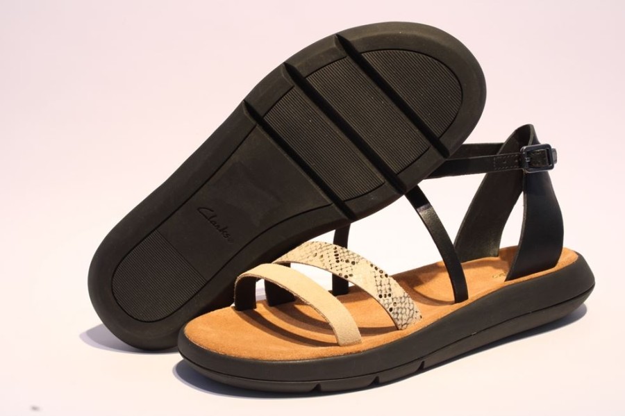 Clarks Clarks Jemsa Strap Sandale Schwarz 26158474 Black Sandalen