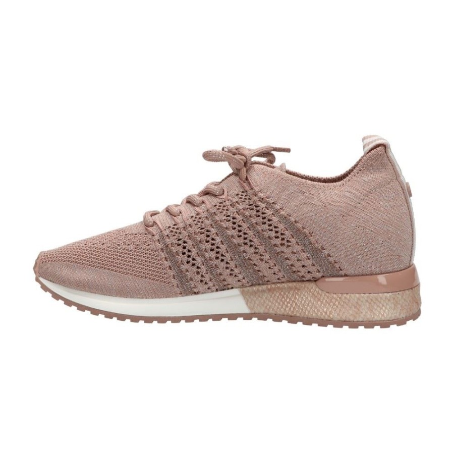 La La Strada Sneaker Schnurer Nude 1862649 Nude/Silver Schnurer