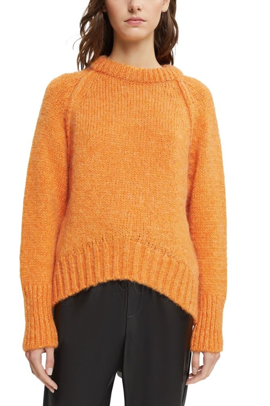 Esprit Esprit Pullover Aus Wollgemisch Orange, Grau S23 102Ee1I313 E820 Orange Pullover