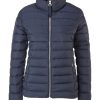 s.Oliver S.Oliver Leichte Damen Steppjacke Stehkragen Blau Schwarz S22 2116407 Jacke