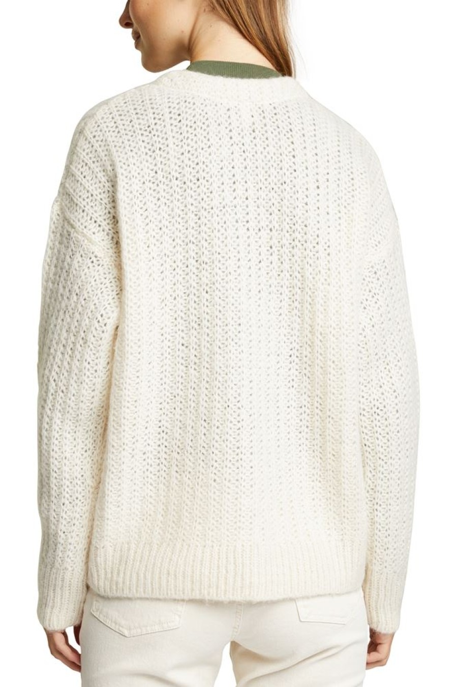 Esprit Esprit Strick Cardigan 100Ee1I334 E285 Sand Pullover