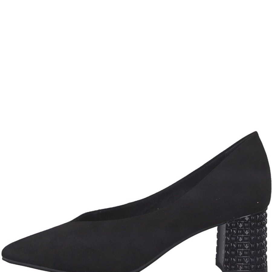 MARCO Marco Tozzi By Guido Maria Kretschmer Pumps Schmuckabsatz Schwarz S22 2-2-22402-29 001 Black Pumps