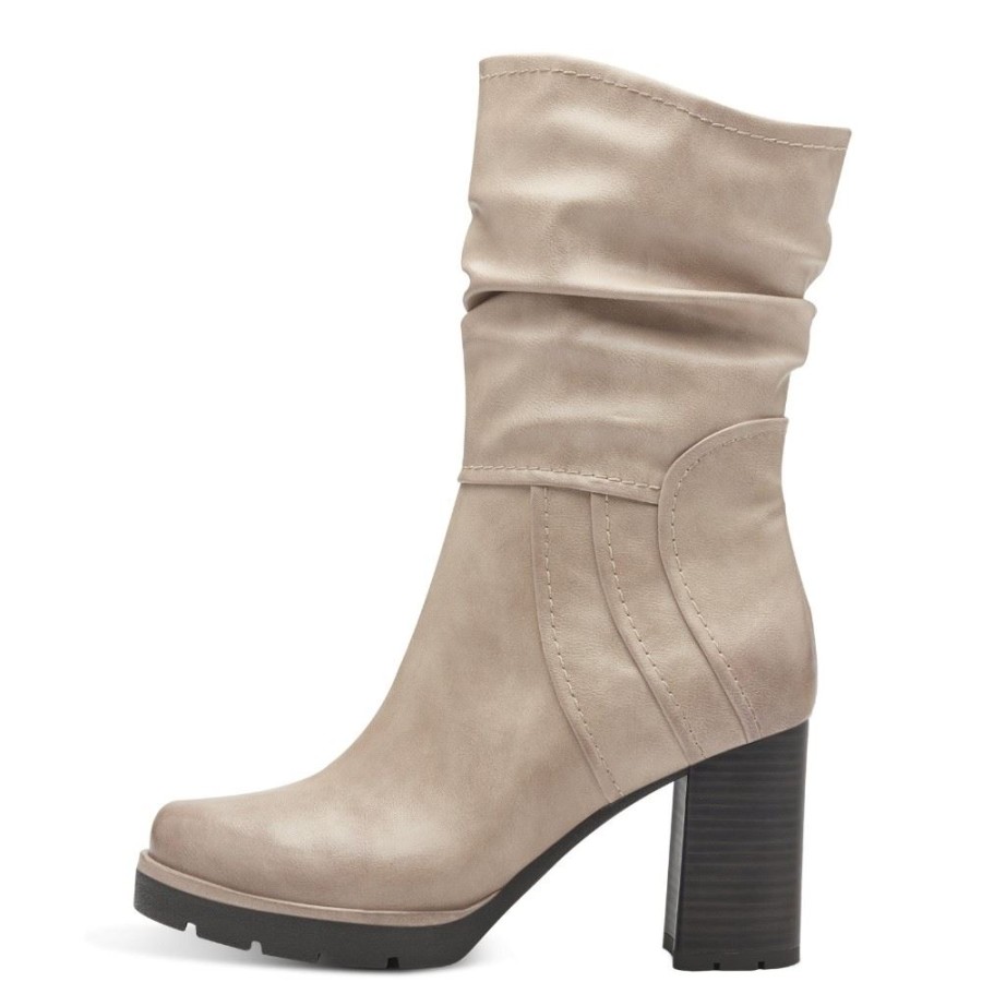 Marco Marco Tozzi Stiefelette Beige S23 2-25479-41 341 Taupe Stiefel