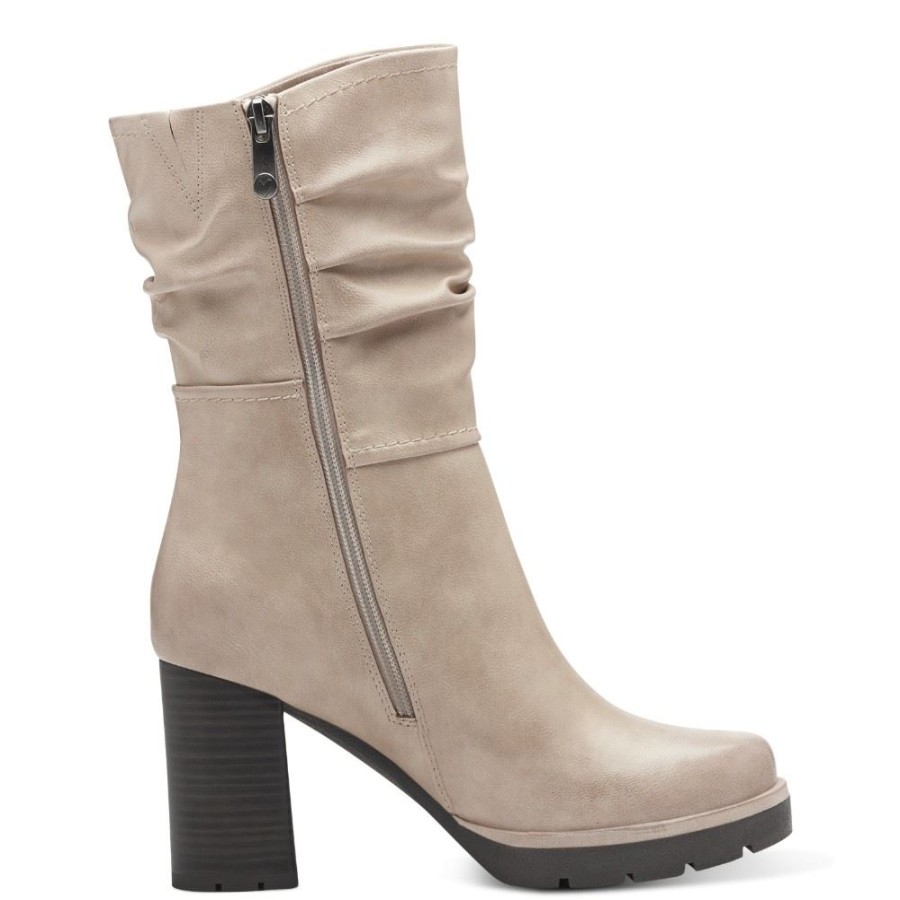 Marco Marco Tozzi Stiefelette Beige S23 2-25479-41 341 Taupe Stiefel