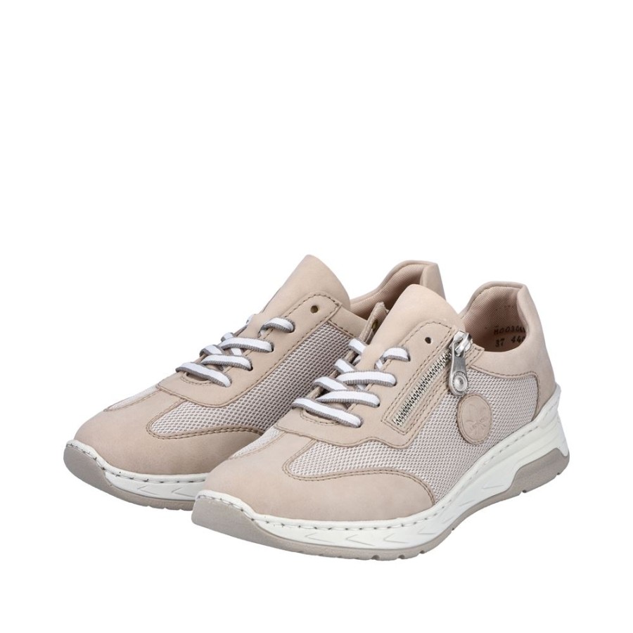 Rieker Rieker Antistress Damen Sneaker Beige S12 M0030-62 Ginger/Marble Sneaker