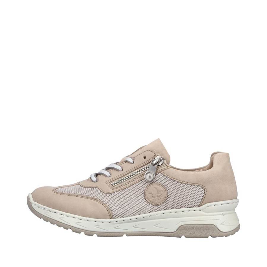 Rieker Rieker Antistress Damen Sneaker Beige S12 M0030-62 Ginger/Marble Sneaker