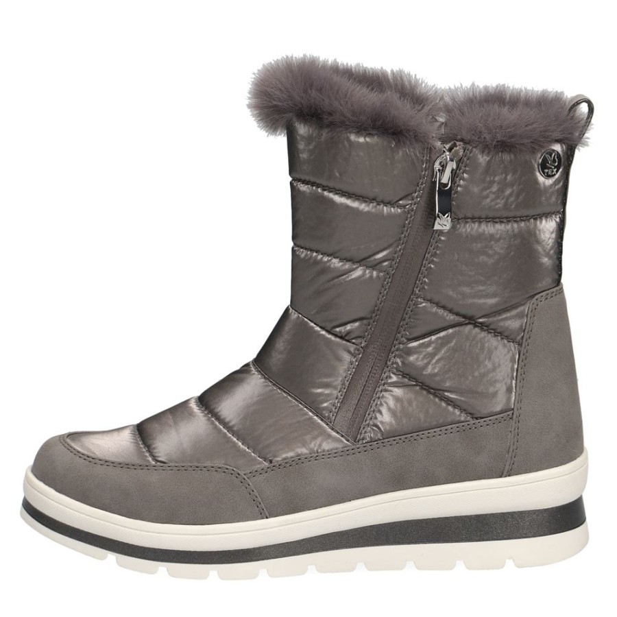 CAPRICE Caprice Stiefelette Tex- Membran Warmfutter Wechselfusbett Airmotion S22 9-9-26433-29 345 Taupe Comb Stiefel