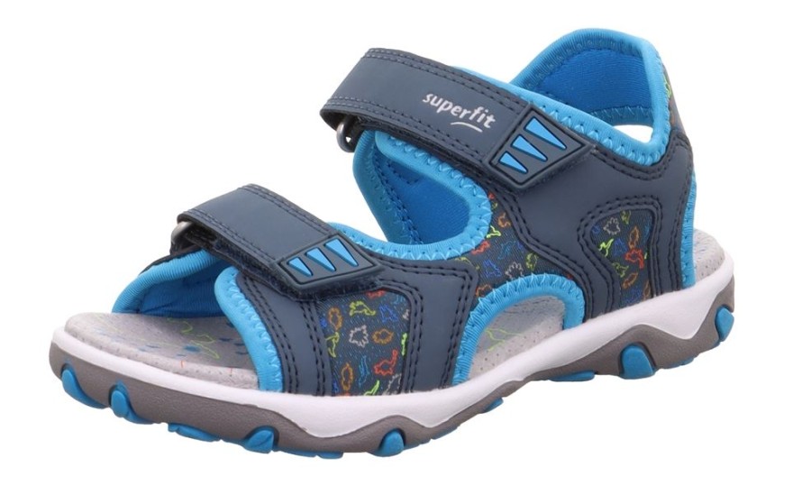 superfit Superfit Sandale Mit Klettverschluss Mike 3.0 S13 1-009472-8000 Blau/Turkis Sandalen