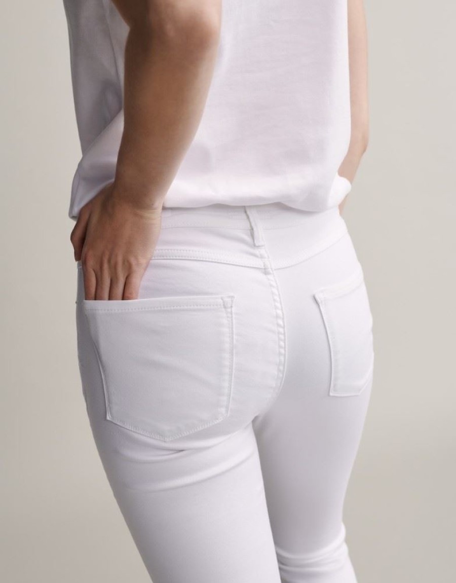 OPUS Opus Jeans Elma Clear 244735705 010 White Jeans