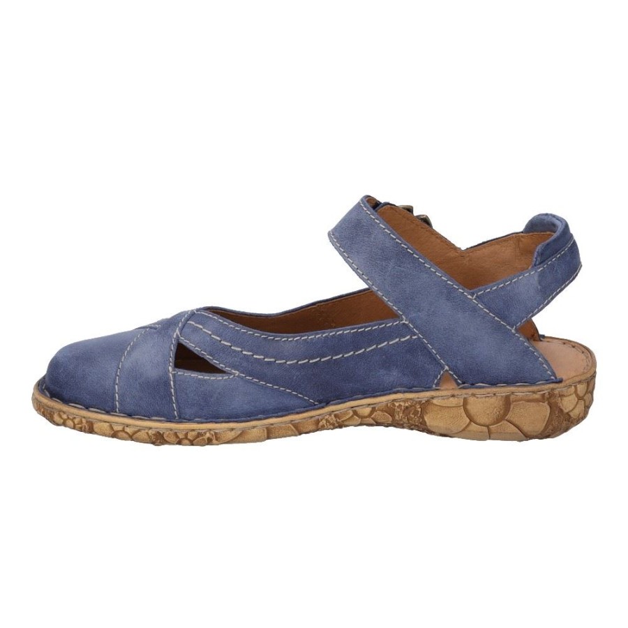 JOSEF Josef Seibel Rosalie 49 Damen Sandale Leder Blau S12 79549 Sandalen