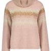 Betty Betty Barclay Strickpullover Groser Kragen Rosa S22 57881212 4972 Patch Rose Pullover