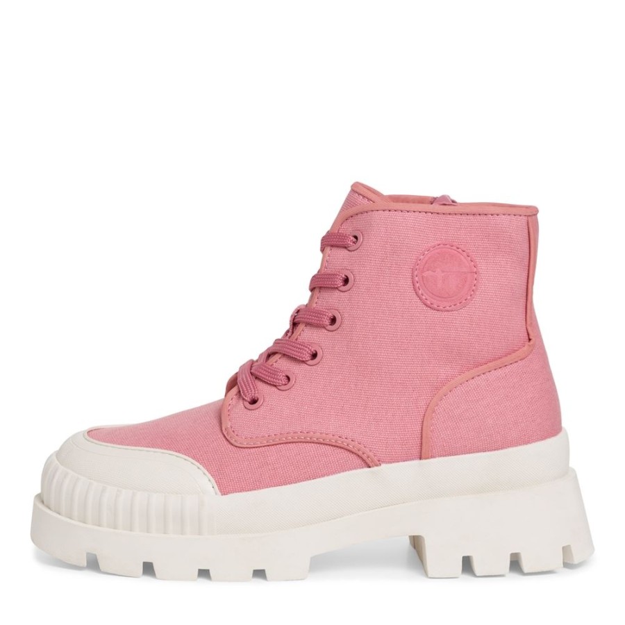 Tamaris Tamaris Stiefelette Sommer- Boots Touchit- Fusbett Derbe Sohle Rosa, Grun S13 1-1-25215-20 677 Candy Stiefel