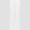 OPUS Opus Leinenhose Milis Weites Bein Weis S13 10167311308185 10 White Hose