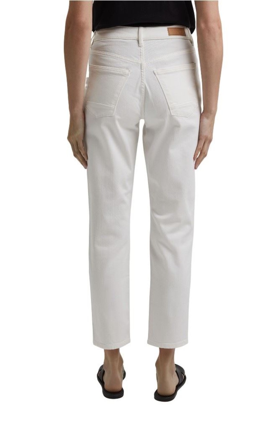 ESPRIT Esprit 7/8 Jeans Weis 041Ee1B310 E110 Off White Jeans