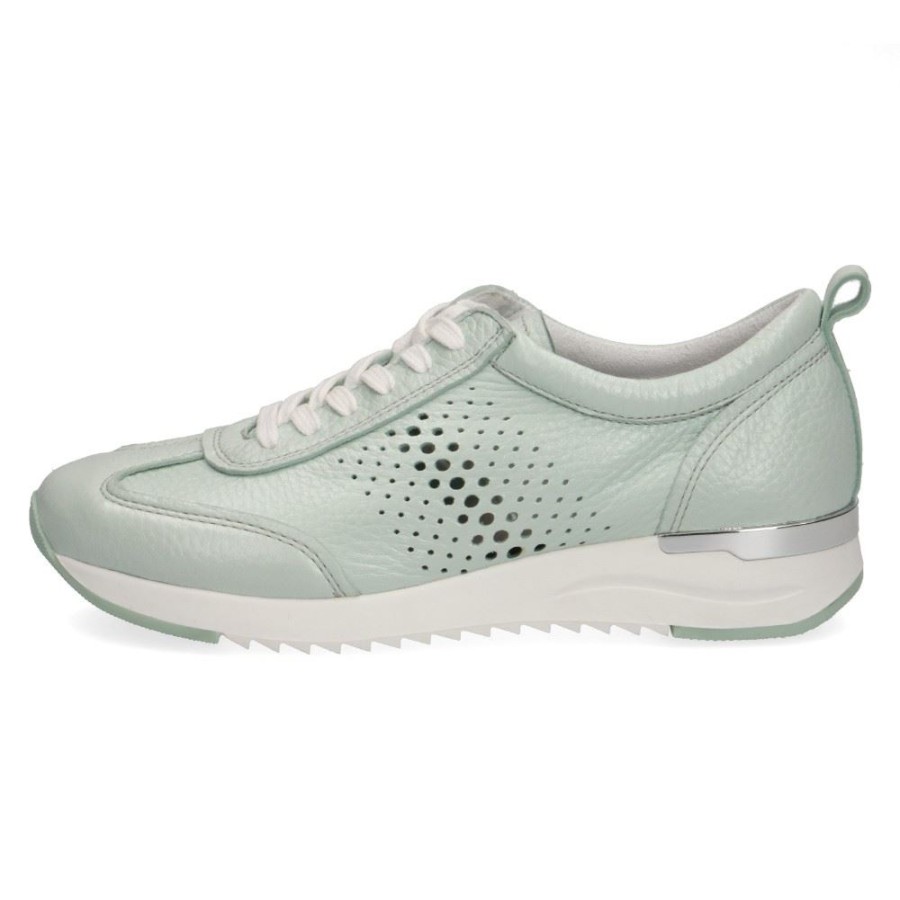 Caprice Caprice Schnurschuh Sneaker Grun 9-9-23500-26 749 Mint Deer P Sneaker