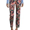 Betty Betty Barclay Hose Regular Fit Floral S10 60511295 8847 Dark Blue- Hose