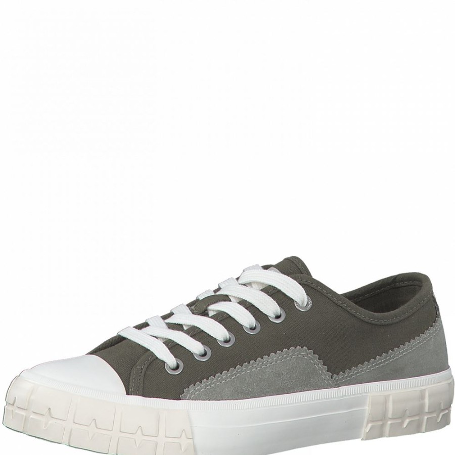 s.Oliver S.Oliver Sneaker Textil Grun 5-5-23643-28 712 Green Sneaker