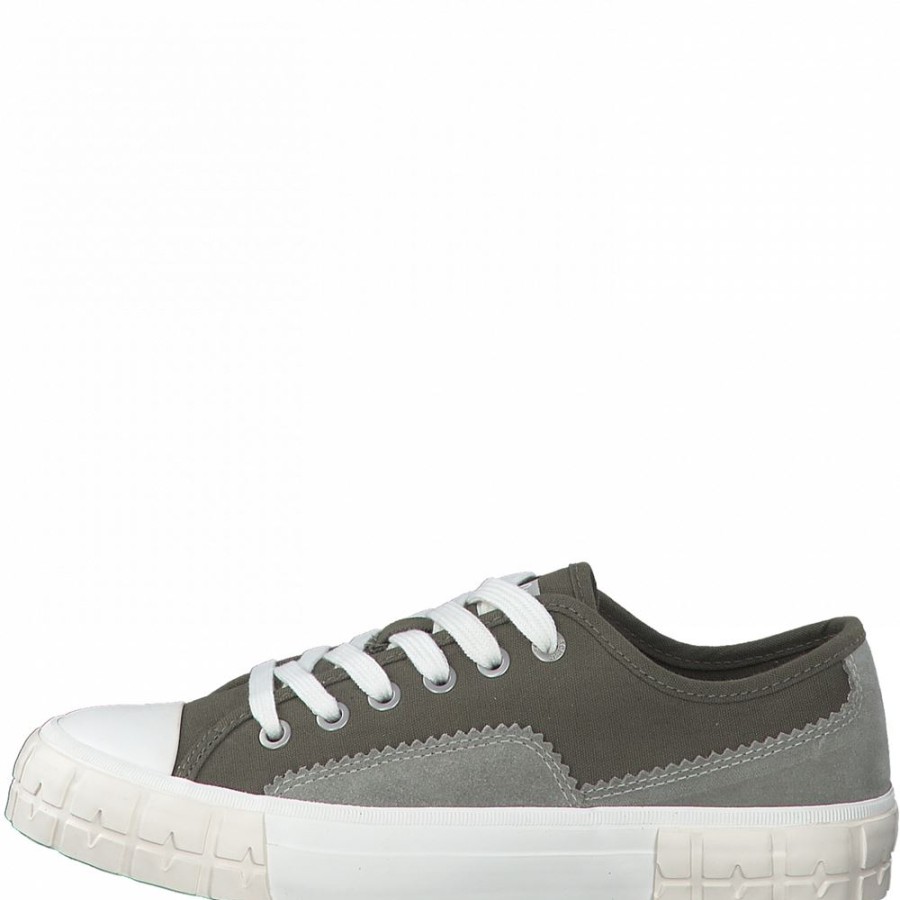 s.Oliver S.Oliver Sneaker Textil Grun 5-5-23643-28 712 Green Sneaker