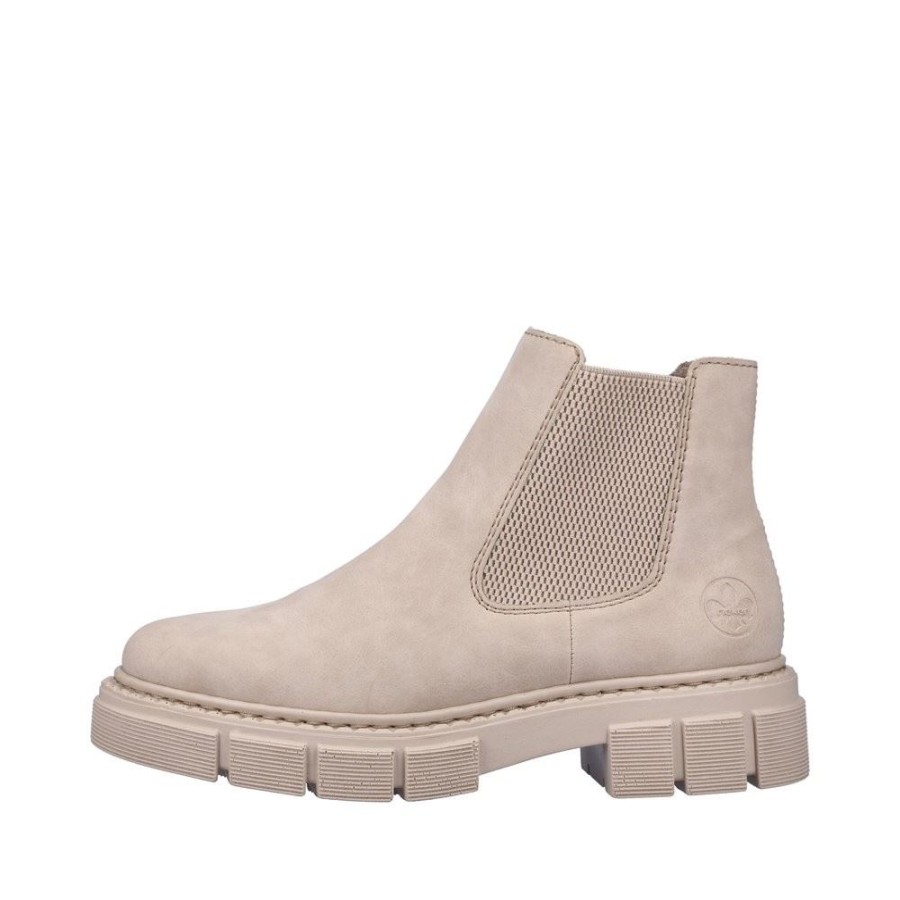 Rieker Rieker Antistress Stiefelette Chelsea-Boots Beige S22 M3854-62 Ginger/Ginger Stiefel