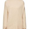 Esprit Esprit Pullover Mit Stehkragen Aus Baumwollmix Beige, Grau Nos 993Ee1I328 E289 Sand 5 Pullover