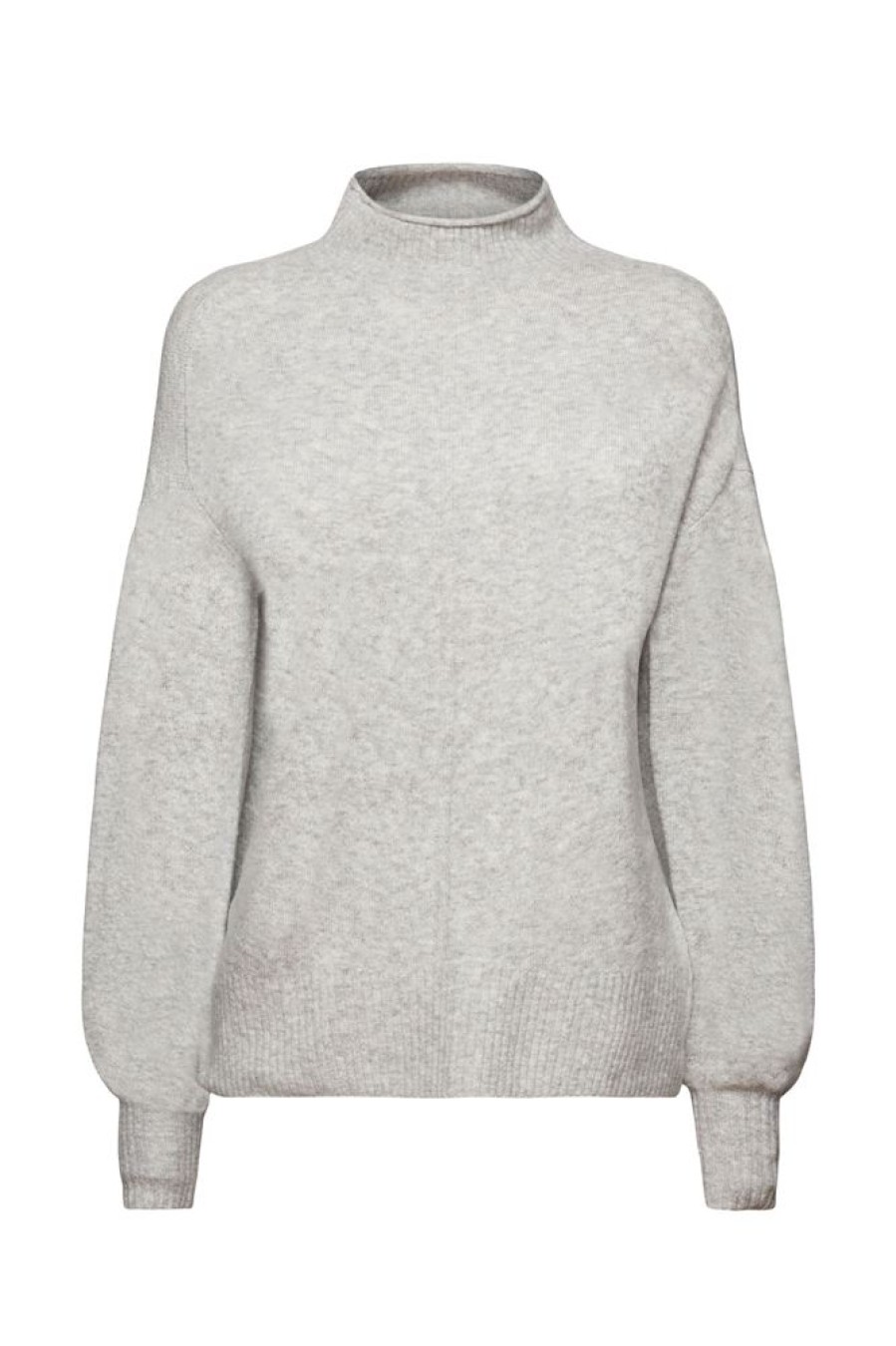 Esprit Esprit Pullover Mit Stehkragen Aus Baumwollmix Beige, Grau Nos 993Ee1I328 E289 Sand 5 Pullover