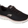 Skechers Skechers Flex Appeal 4.0 -Brilliant View Dame Sneaker Schurschuh Waschmaschinenfest Schwarz S22 149303 Sneaker