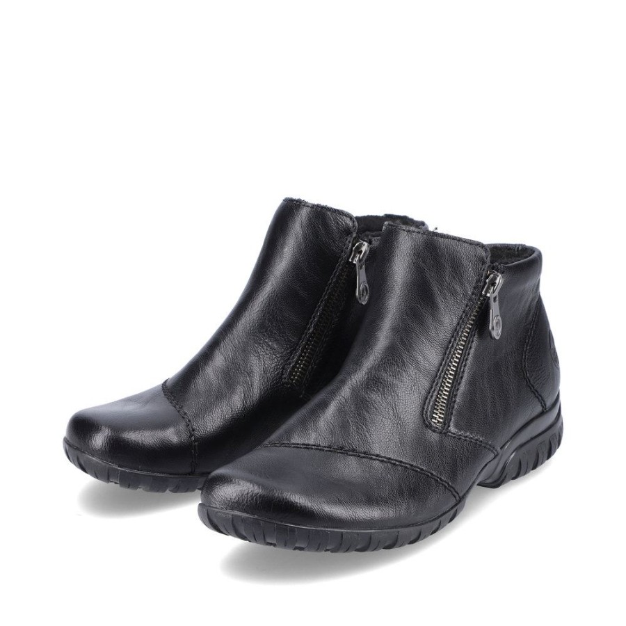 Rieker Rieker Boot S21 L4663-01 Schwarz Stiefel