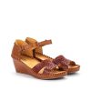 Pikolinos Pikolinos Sandale Keilabsatz Rot 943-1691 Sandia Sandalen