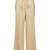 Esprit Esprit Weit Geschnittene Leinenhose Beige, Grun, Pink, Schwarz S23 033Ee1B345 Hose