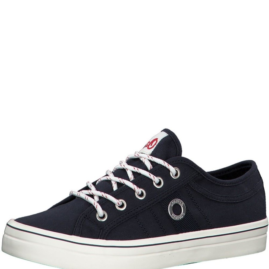 s.Oliver S.Oliver Sneaker 5-5-23644-24 805 Navy Schnurer