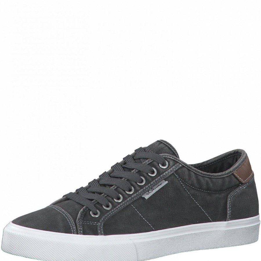 s.Oliver S.Oliver Sneaker Schnurer Grau 5-5-13652-28 200 Grey Sneaker