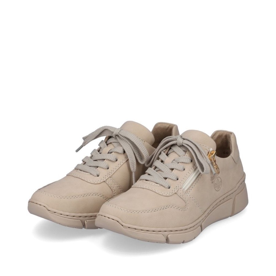 Rieker Rieker Antistress Damen Sneaker Beige S13 M0131-60 Perle Sneaker